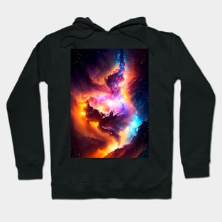 Cosmic Whirlwind: Enchanted Chaos Hoodie